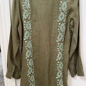 Calypso St. Barth Olive Top